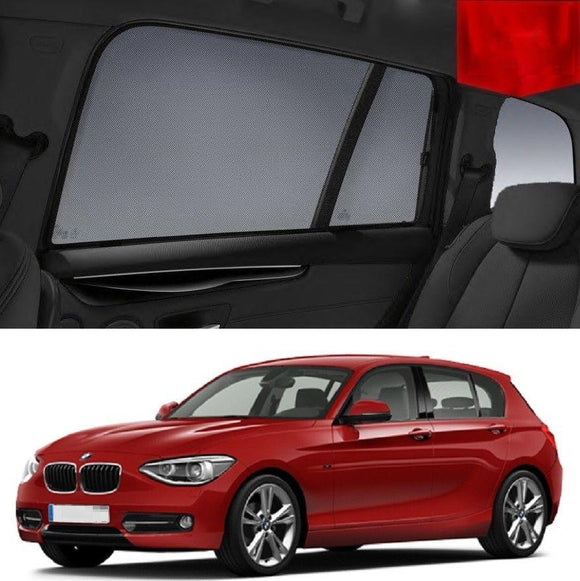 Car Sun Shade For BMW 1 Series 2011-2015 F20  | Car Shades | Magnetic Car Window Sun Shades | Snap Shades Alternative 