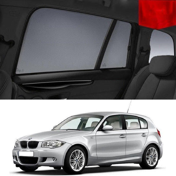 Car Sun Shade For BMW 1 Series 2004-2011 E87 | Car Shades | Magnetic Car Window Sun Shades | Snap Shades Alternative 