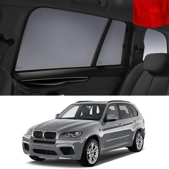 Car Sun Shade For BMW X5 2007-2013 E70   | Car Shades | Magnetic Car Window Sun Shades | Snap Shades Alternative 