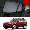 SUBARU Forester 2008-2012 S3 | Car Shades Snap On Car Window Sun Shades