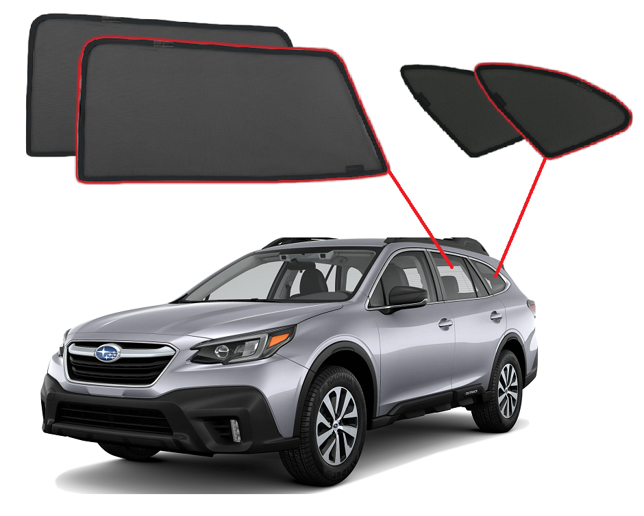 SUBARU Outback 6GEN 2021-2026 | Car Shades Snap On Car Window Sun Shades