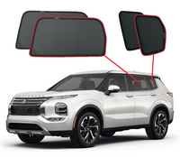 Mitsubishi Outlander 2021-2026 GN 4th Gen | Car Shades Snap on Car Window Sun Shades