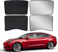 Tesla Model 3 2017-2025 | Roof Sun Shades| Car Shades | Snap Car Roof Sun Shades| Car Sun Shade