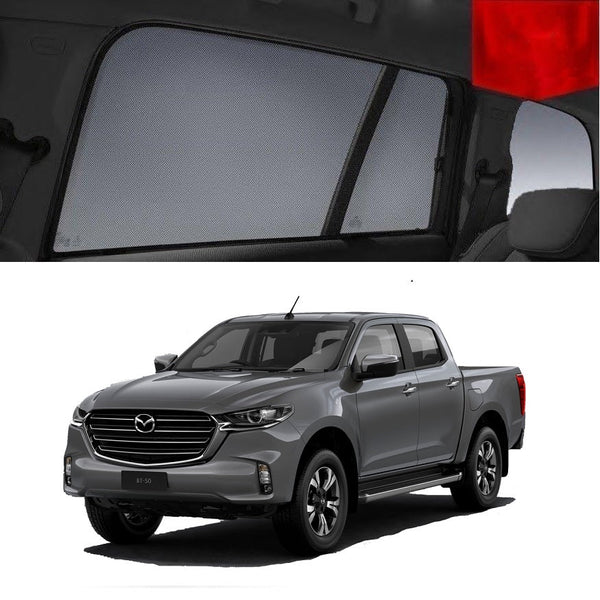 Mazda BT-50 2020-2025 | Car Shades Snap on Car Window Sun Shades