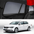 SKODA SUPERB Sedan 2009-2015 | Car Shades Snap On Car Window Sun Shades