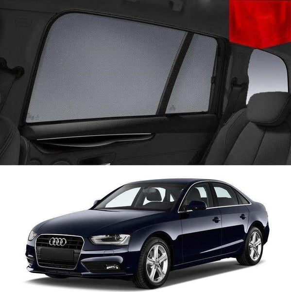 Car Sun Shade For AUDI A4 2012-2015 B8 Sedan | Car Shades | Magnetic Car Window Sun Shades | Snap Shades Alternative 