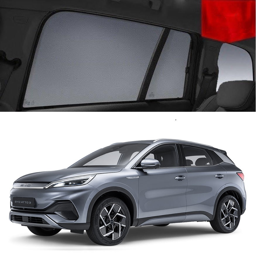 BYD ATTO 3 2021-2026 EV | Car Shades Snap on Car Window Sun Shades