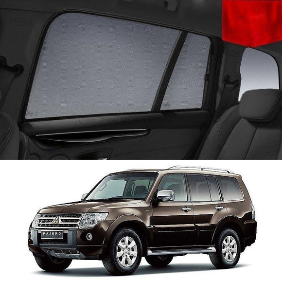 Car Sun Shade For Mitsubishi Pajero 2006-2014 NW | Car Shades | Magnetic Car Window Sun Shades | Snap Shades Alternative 