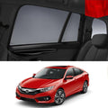 HONDA Civic 10th Sedan 2016-2021 | Car Shades Snap On Car Window Sun Shades