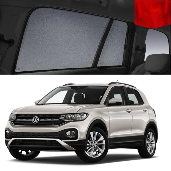 Volkswagen T-Cross 2018-2024 | Car Shades Snap on Car Window Sun Shades