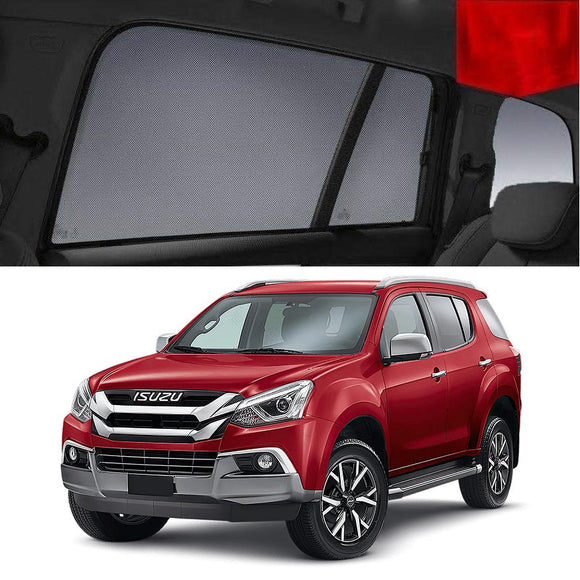 ISUZU MU-X 2013-2021 | Car Shades Snap On Car Window Sun Shades