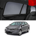 HONDA CITY 2009-2014 | Car Shades Snap On Car Window Sun Shades