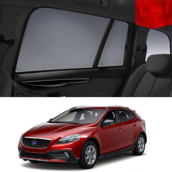 Car Sun Shade For VOLVO 2013-2018 V40   | Car Shades | Magnetic Car Window Sun Shades | Snap Shades Alternative 