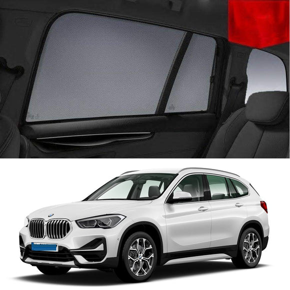 BMW X1 2015-2021 F48 | Car Shades Snap On Car Window Sun Shades