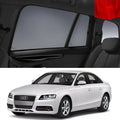 AUDI A4 2007-2012 B8 Sedan | Car Shades Snap On Car Window Sun Shades