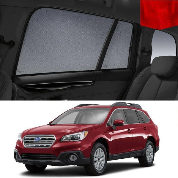 Car Sun Shade For SUBARU Outback 5GEN 2014-2021 | Car Shades | Magnetic Car Window Sun Shades | Snap Shades Alternative 