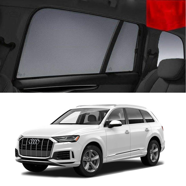 AUDI Q7 4M 2015-2024 | Car Shades Snap On Car Window Sun Shades