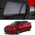 Mitsubishi LANCER 2009-2015 CJ | Car Shades Snap On Car Window Sun Shades