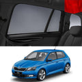 SKODA Fabia Hatchback 2015-2019 Me | Car Shades Snap On Car Window Sun Shades