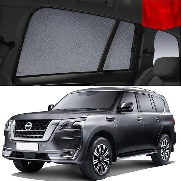 Nissan Patrol 2015-2025 Y62 |  Car Shades Snap On Car Window Sun Shades