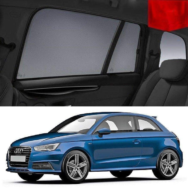 Car Sun Shade For AUDI A1 3-Door 2010 2011 2012 2013  | Car Shades | Magnetic Car Window Sun Shades | Snap Shades Alternative 