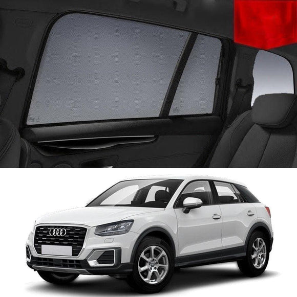 Car Sun Shade For AUDI Q2 2016-2022 5-Door  | Car Shades | Magnetic Car Window Sun Shades | Snap Shades Alternative 