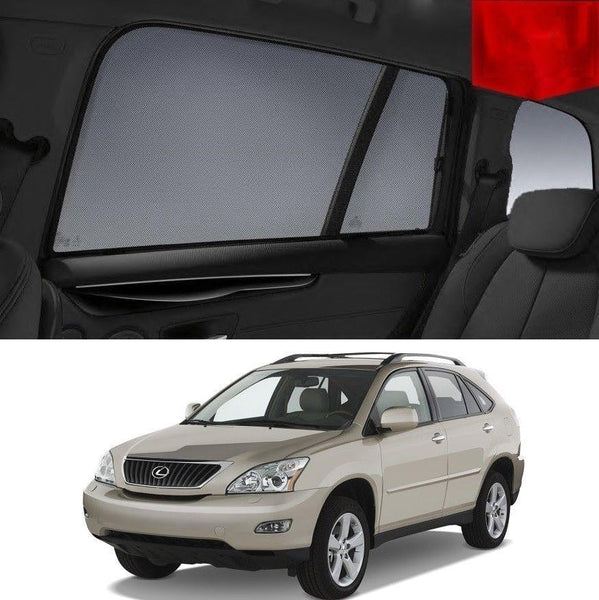 Car Sun Shade For LEXUS 2003-2008 RX   | Car Shades | Magnetic Car Window Sun Shades | Snap Shades Alternative 