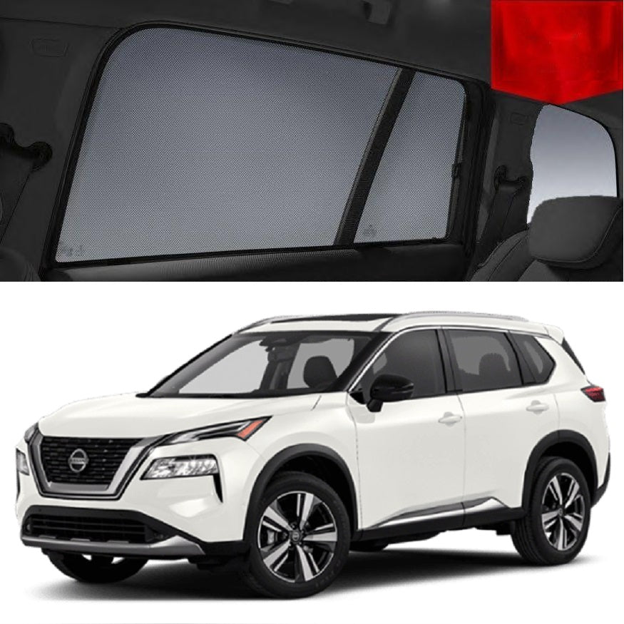 Nissan X-Trail 2022-2026 T33 | Car Shades Snap on Car Window Sun Shades