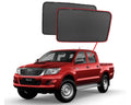 TOYOTA HILUX Double Cab 2011-2015 | Car Shades Snap On Car Window Sun Shades