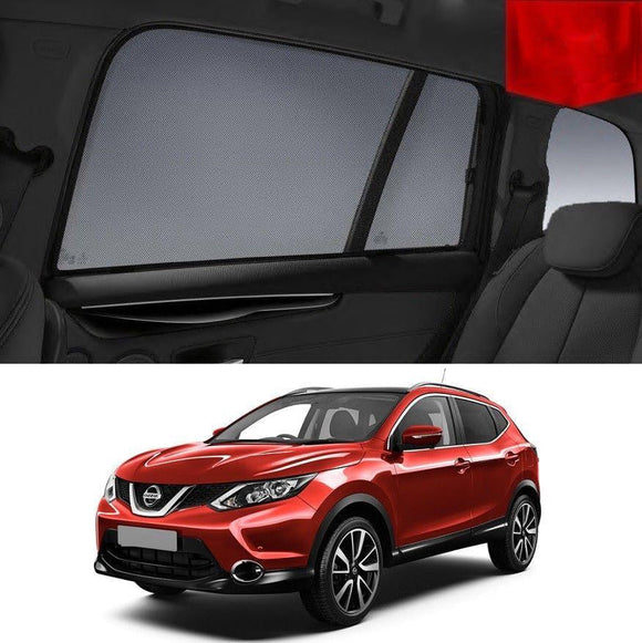 Car Sun Shade For Nissan QASHQAI J11 2014-2022 | Car Shades | Magnetic Car Window Sun Shades | Snap Shades Alternative 