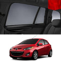 Mazda 2 Hatchback DE 2007-2014 | Car Shades Snap On Car Window Sun Shades