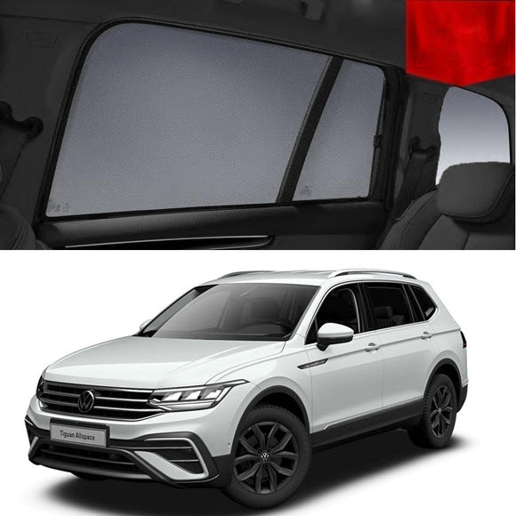 Volkswagen 2016-2024 Tiguan Allspace | Car Shades Snap On Car Window Sun Shades