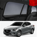 Mazda 2 Sedan DL 2014-2018 | Car Shades Snap On Car Window Sun Shades