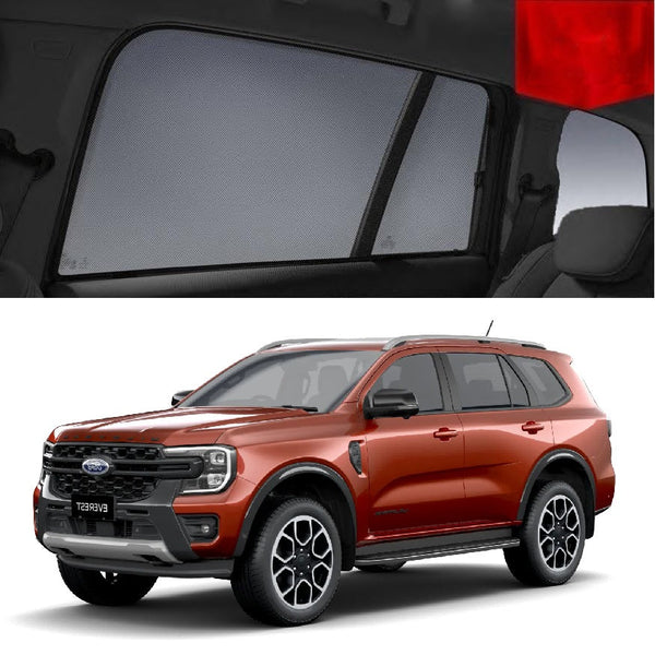 FORD Everest 2022-2025 | Car Shades Snap on Car Window Sun Shades