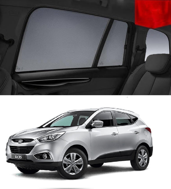 Car Sun Shade For Hyundai ix35 2009-2015 LM | Car Shades | Magnetic Car Window Sun Shades | Snap Shades Alternative 