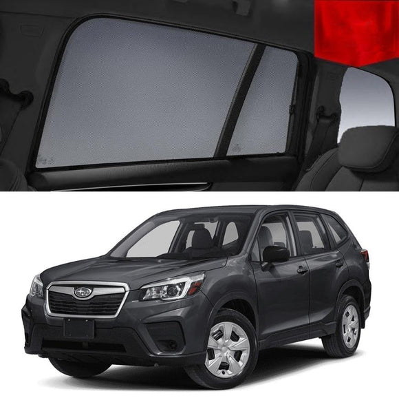 Car Sun Shade For SUBARU Forester 2018-2022 S5 | Car Shades | Magnetic Car Window Sun Shades | Snap Shades Alternative 