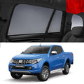 Mitsubishi Triton 2015-2019 MQ | Car Shades Snap On Car Window Sun Shades