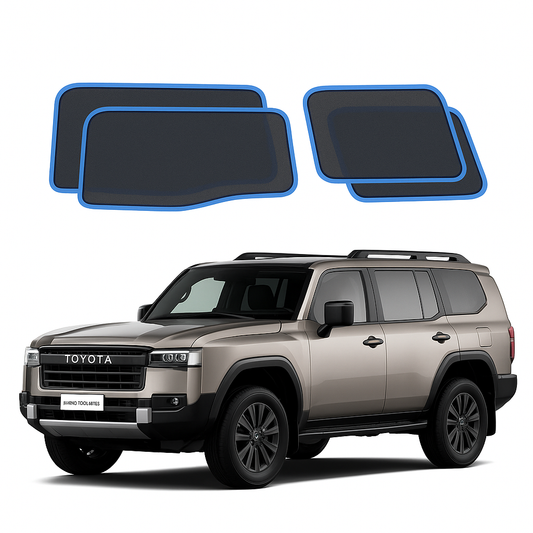 TOYOTA Landcruiser PRADO J250 2024-2026 | Car Shades Snap On Car Window Sun Shades