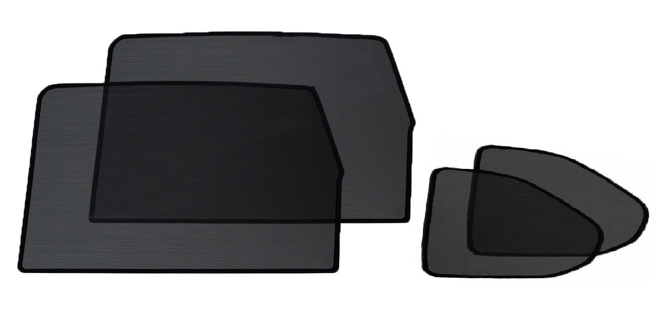 Car Sun Shade For AUDI A4 2015-2021 B9 | Car Shades | Magnetic Car Window Sun Shades | Snap Shades Alternative 