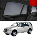 MERCEDES-BENZ ML SUV 1998-2005 W163 | Car Shades Snap On Car Window Sun Shades