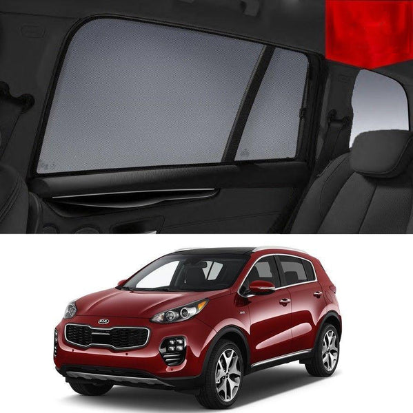 Car Sun Shade For KIA Sportage 2015-2021 QL | Car Shades | Magnetic Car Window Sun Shades | Snap Shades Alternative 