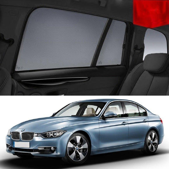 Car Sun Shade For BMW 3 Series 2012-2019 F30 | Car Shades | Magnetic Car Window Sun Shades | Snap Shades Alternative 