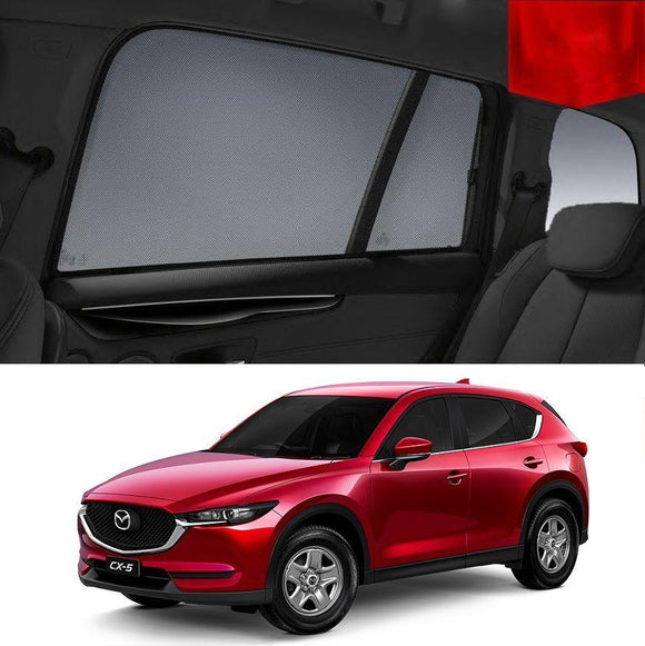Car Sun Shade For Mazda CX-5 KF 2017-2022 | Car Shades | Magnetic Car Window Sun Shades | Snap Shades Alternative 