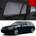 Car Sun Shade For BMW 5 Series 2007-2009 E61 | Car Shades | Magnetic Car Window Sun Shades | Snap Shades Alternative 