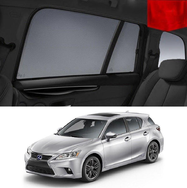 Car Sun Shade For LEXUS 2011-2018 CT200h   | Car Shades | Magnetic Car Window Sun Shades | Snap Shades Alternative 