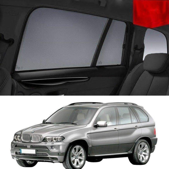Car Sun Shade For BMW X5 2000-2007 E53  | Car Shades | Magnetic Car Window Sun Shades | Snap Shades Alternative 