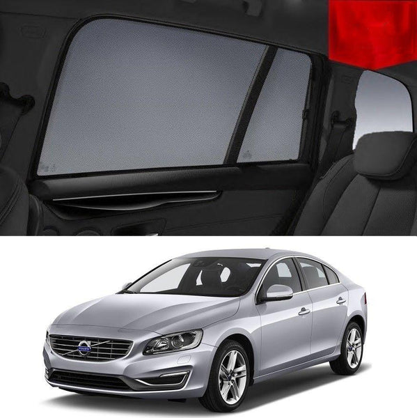 Car Sun Shade For VOLVO 2015-2019 S60   | Car Shades | Magnetic Car Window Sun Shades | Snap Shades Alternative 