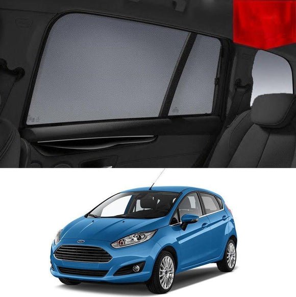 Car Sun Shade For FORD Fiesta Hatchback 2014-2019 | Car Shades | Magnetic Car Window Sun Shades | Snap Shades Alternative 