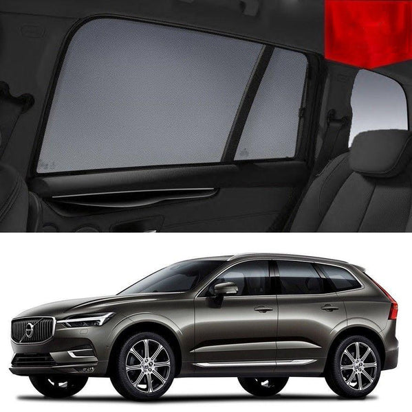 Car Sun Shade For VOLVO 2017-2022 XC60 | Car Shades | Magnetic Car Window Sun Shades | Snap Shades Alternative 