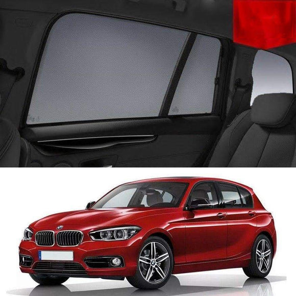 Car Sun Shade For BMW 1 Series 2015-2019 F20 LCI | Car Shades | Magnetic Car Window Sun Shades | Snap Shades Alternative 
